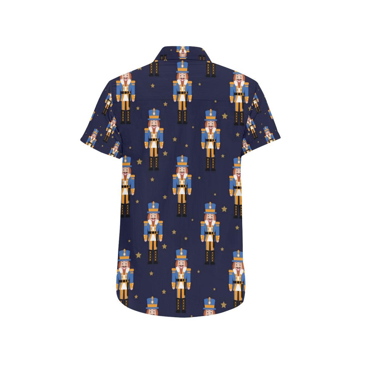 Nutcracker Pattern Print Design A04 Men's Short Sleeve Button Up Shirt