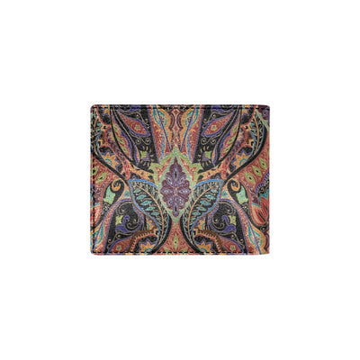 Bohemian Pattern Print Design 06 Men's ID Card Wallet