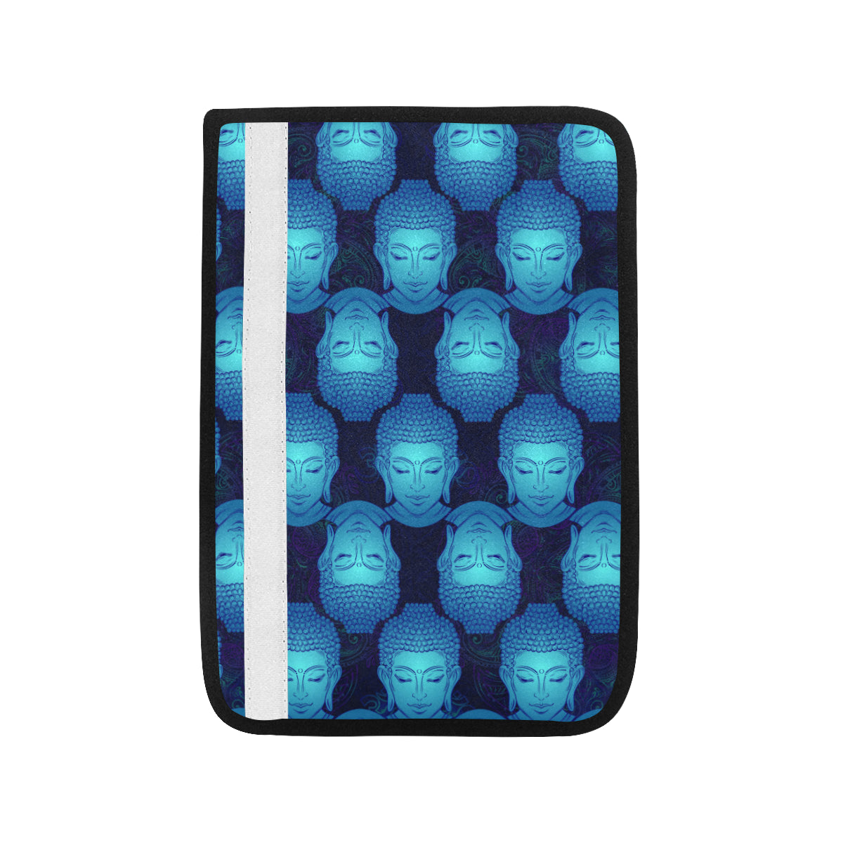 Buddha Head Mandala Car Seat Belt Cover