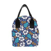 Hibiscus Pattern Print Design HB030 Insulated Lunch Bag