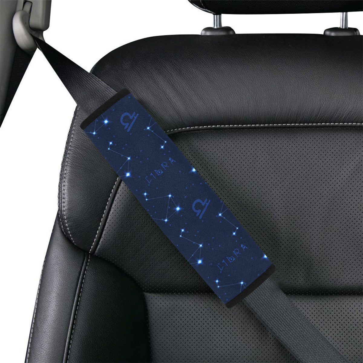 Libra Pattern Print Design 04 Car Seat Belt Cover