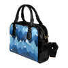 Mountain Pattern Print Design 04 Shoulder Handbag