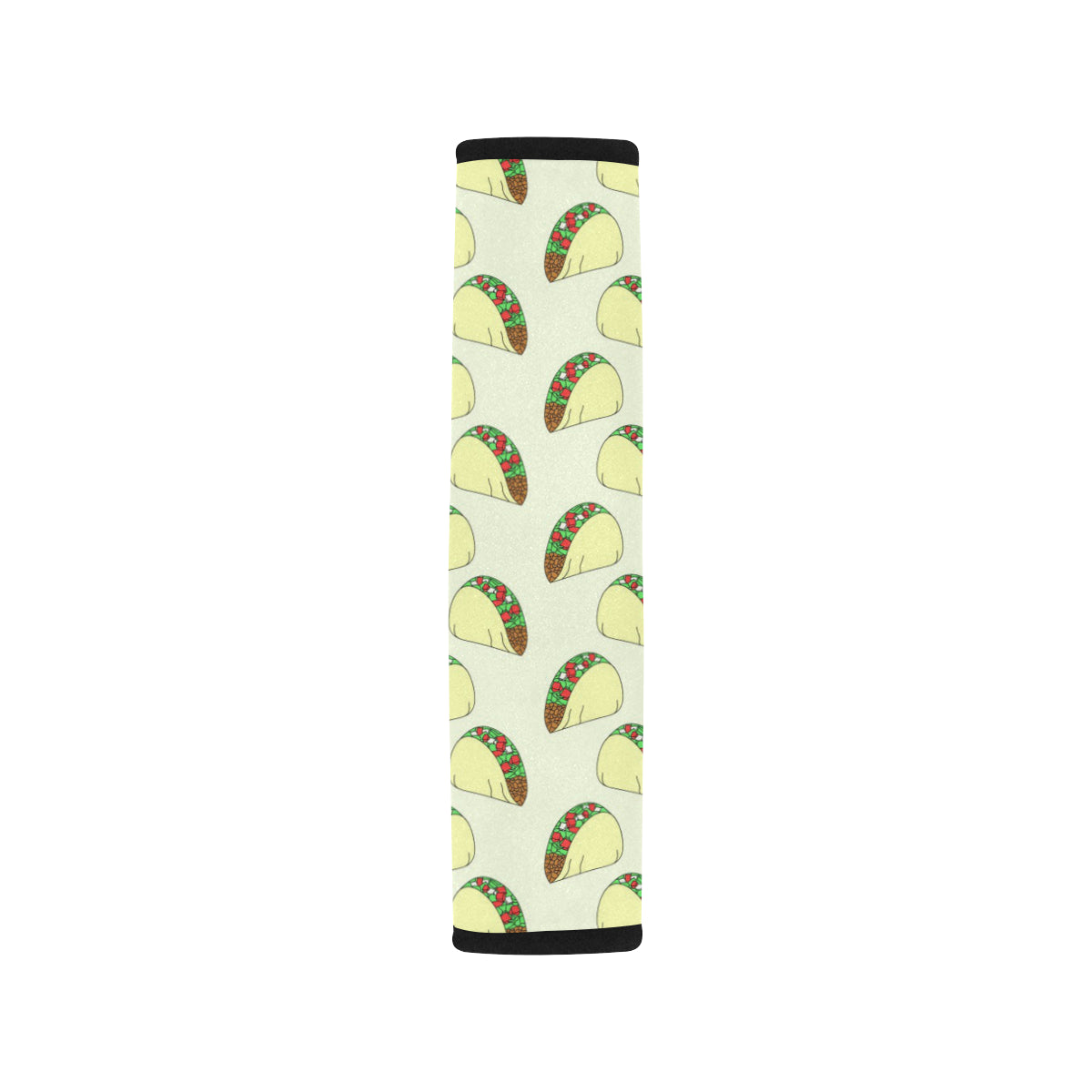 Taco Pattern Print Design TC05 Car Seat Belt Cover