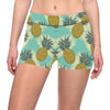 Pineapple Pattern Print Design PP03 Yoga Shorts