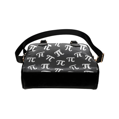 Pi Day Pattern Print Design A02 Shoulder Handbag