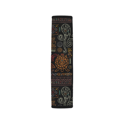 Polynesian Pattern Print Design A04 Car Seat Belt Cover