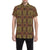 Lion Pattern Print Design 04 Men's Short Sleeve Button Up Shirt