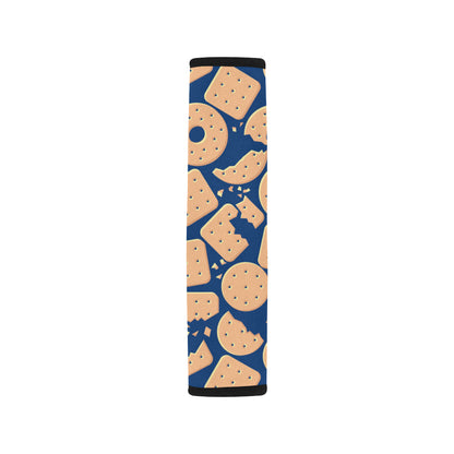 Cracker Pattern Print Design 03 Car Seat Belt Cover