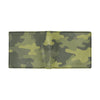 Military Camouflage Pattern Print Design 02 Men's ID Card Wallet