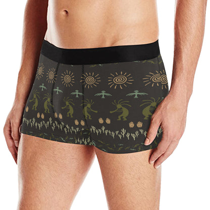 Mayan Pattern Print Design 04 Men's Boxer Briefs