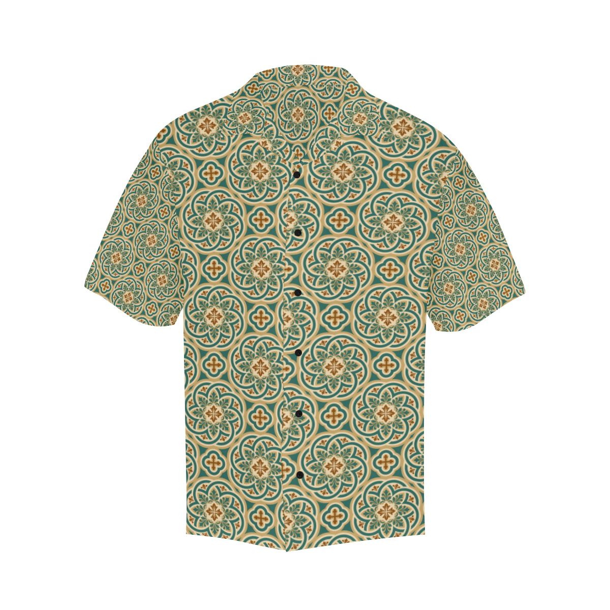 Cross Pattern Print Design 01 Men's Hawaiian Shirt