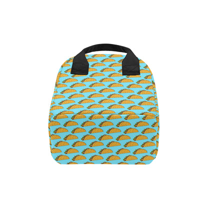Taco Pattern Print Design TC03 Insulated Lunch Bag