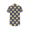 Anchor Luxury Pattern Men's Short Sleeve Button Up Shirt