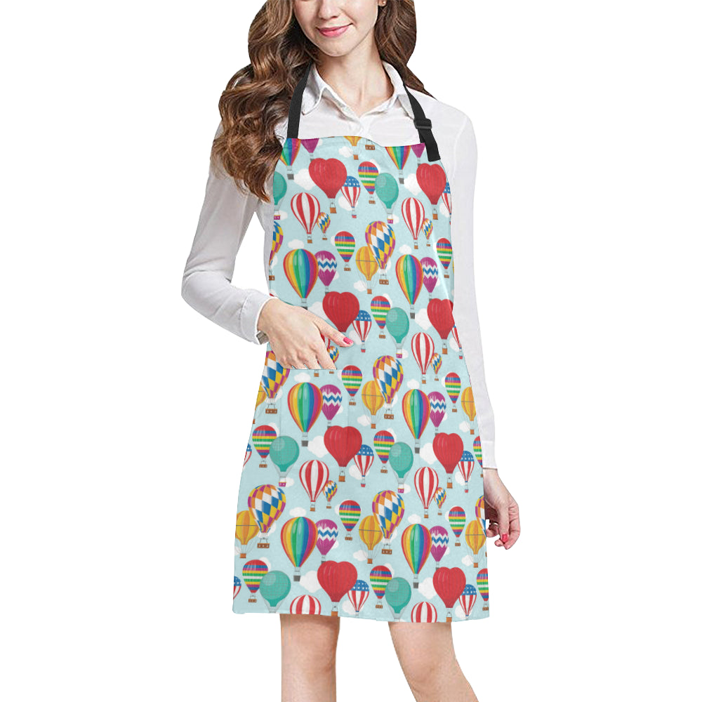 Ballon Pattern Print Design 07 Apron with Pocket