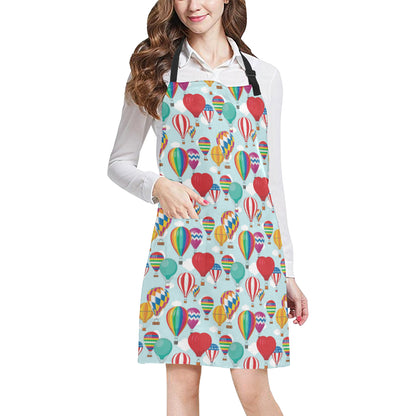Ballon Pattern Print Design 07 Apron with Pocket