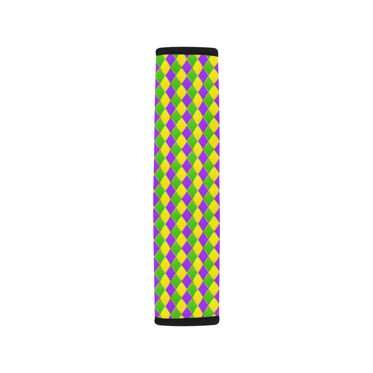 Mardi Gras Pattern Print Design 01 Car Seat Belt Cover