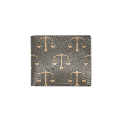 Libra Pattern Print Design 01 Men's ID Card Wallet