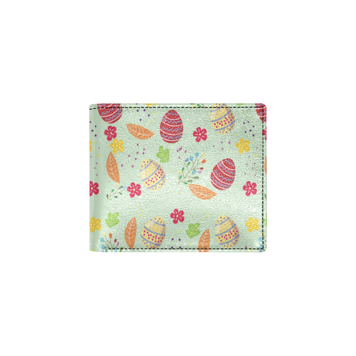 Easter Eggs Pattern Print Design RB07 Men's ID Card Wallet