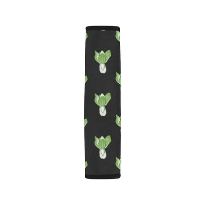 Kale Pattern Print Design 02 Car Seat Belt Cover