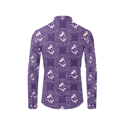 Pisces Pattern Print Design A02 Men's Long Sleeve Shirt