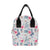 Hibiscus Print Insulated Lunch Bag