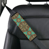 Medallion Pattern Print Design 02 Car Seat Belt Cover