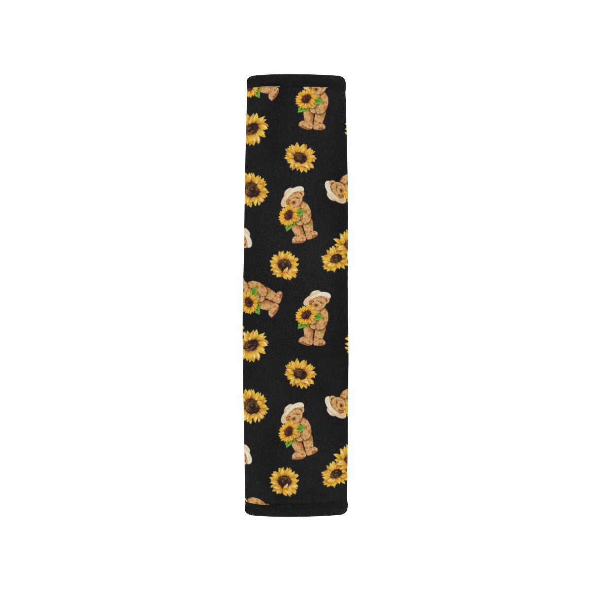 Sunflower Pattern Print Design SF016 Car Seat Belt Cover