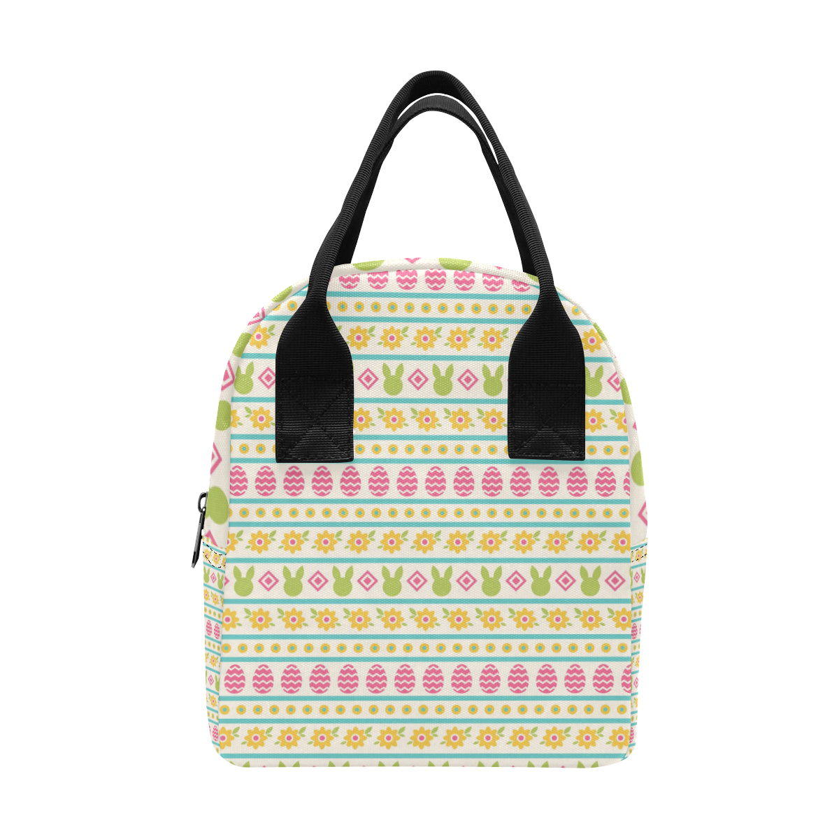 Easter Eggs Pattern Print Design RB016 Insulated Lunch Bag