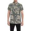 ACU Digital Camouflage Men's Short Sleeve Button Up Shirt