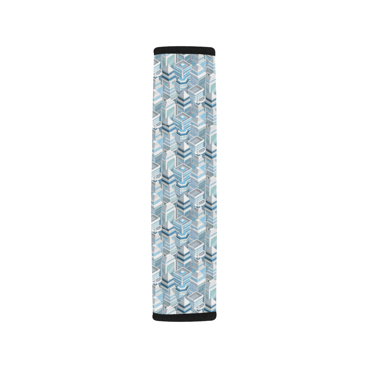 City  Pattern Print Design 03 Car Seat Belt Cover