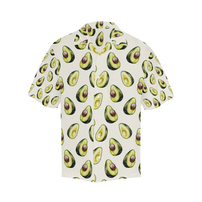 Avocado Pattern Print Design 01 Men's Hawaiian Shirt