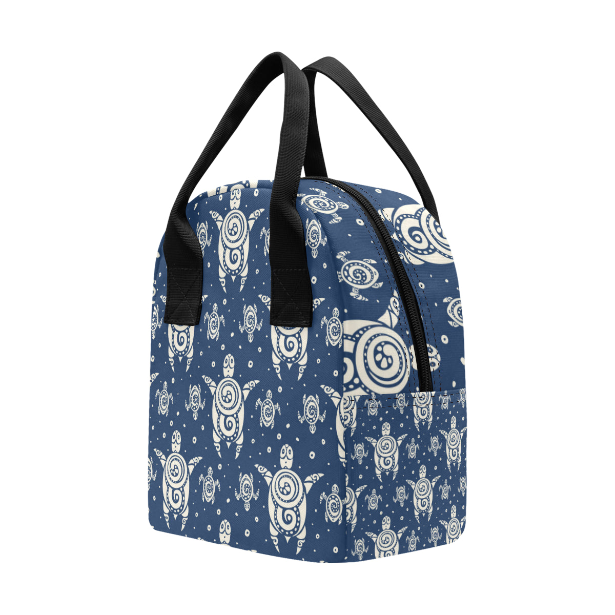Sea Turtle Tribal Insulated Lunch Bag