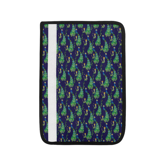 Peacock Art Design Print Car Seat Belt Cover