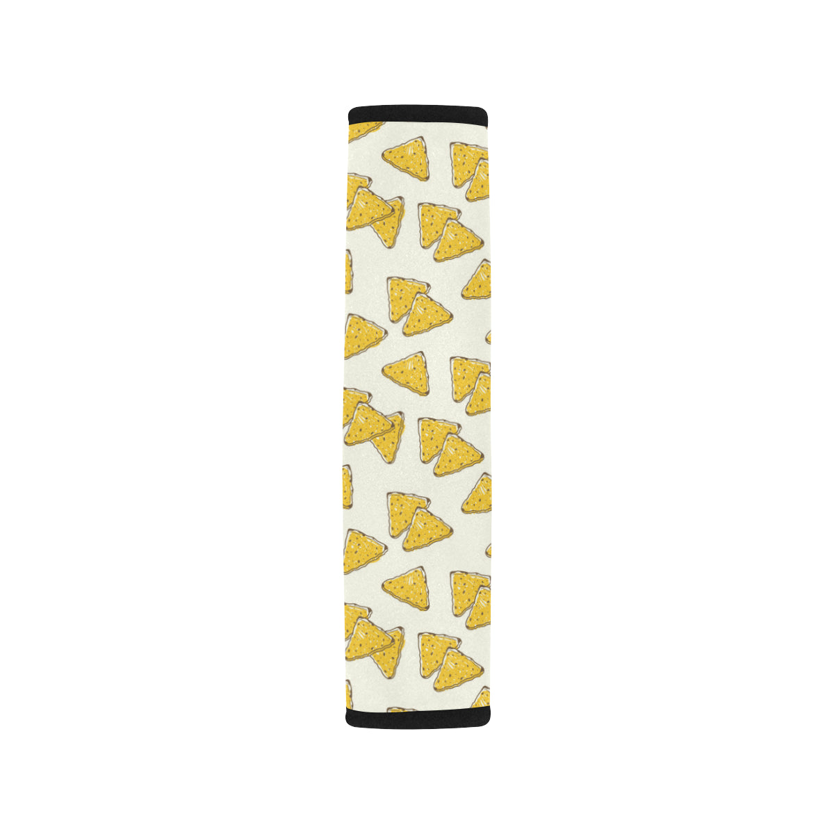 Nachos Pattern Print Design A01 Car Seat Belt Cover