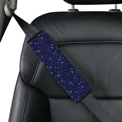 Constellation Pattern Print Design 01 Car Seat Belt Cover