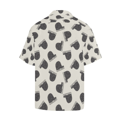 Piano Pattern Print Design 04 Men's Hawaiian Shirt