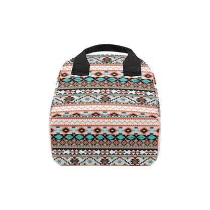Tribal Aztec Indians pattern Insulated Lunch Bag