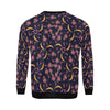 Anemone Pattern Print Design AM012 Men Long Sleeve Sweatshirt