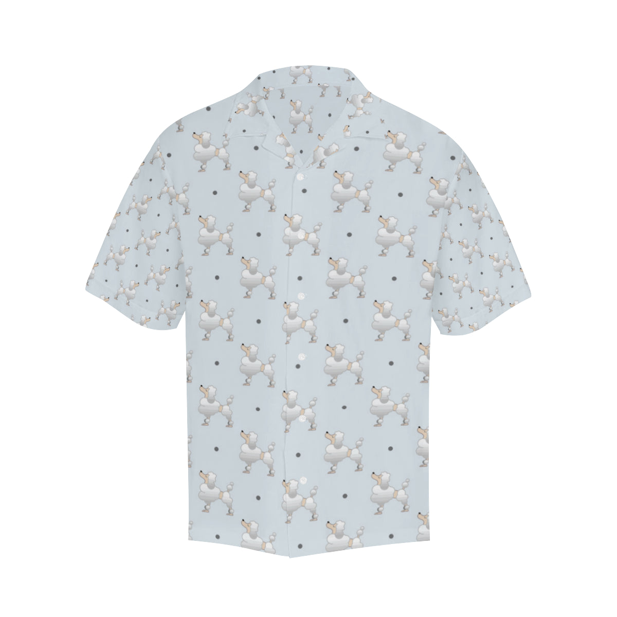 Poodle Pattern Print Design A05 Men's Hawaiian Shirt