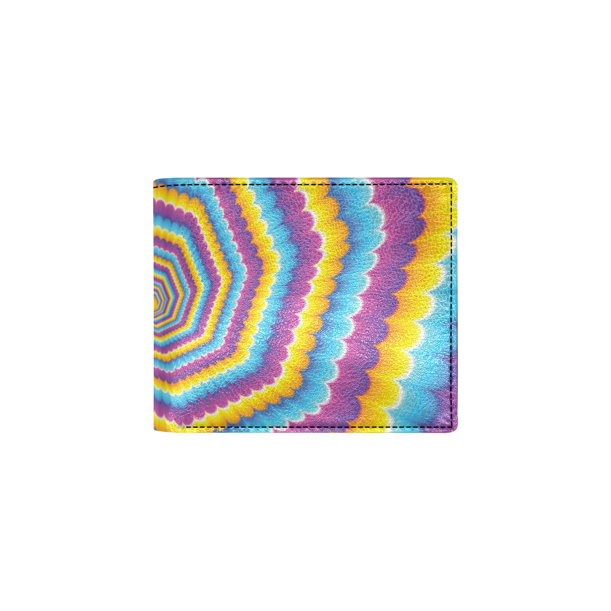 Optical illusion Pattern Print Design A04 Men's ID Card Wallet