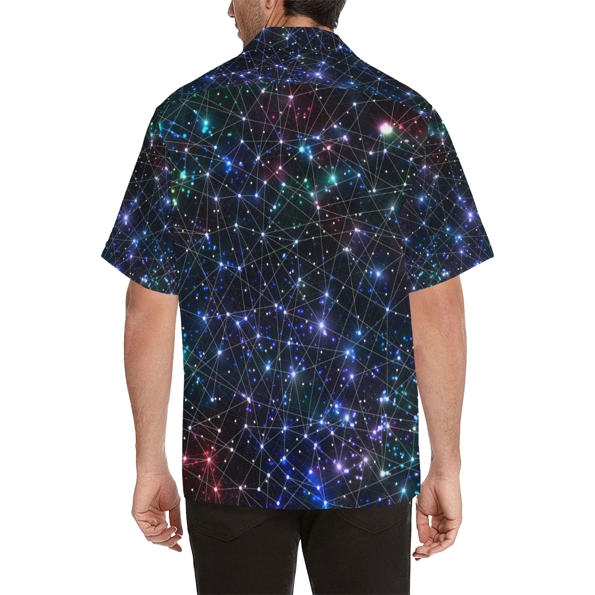 Cosmic Pattern Print Design 01 Men's Hawaiian Shirt