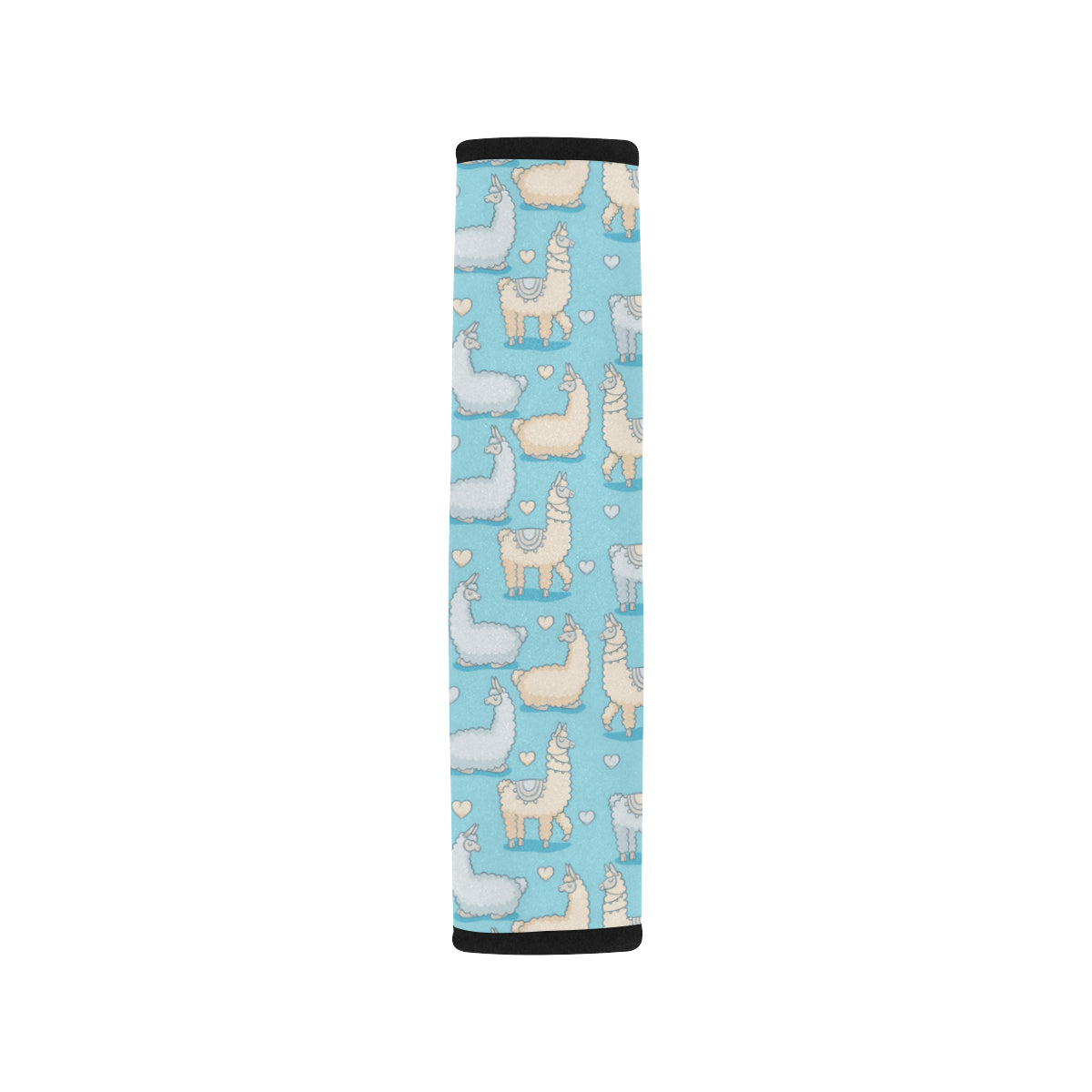 Alpaca Pattern Print Design 06 Car Seat Belt Cover