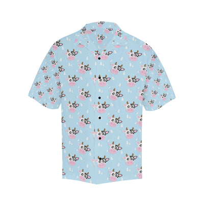 Cow Pattern Print Design 07 Men's Hawaiian Shirt