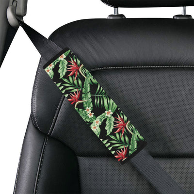 Bird Of Paradise Pattern Print Design BOP05 Car Seat Belt Cover