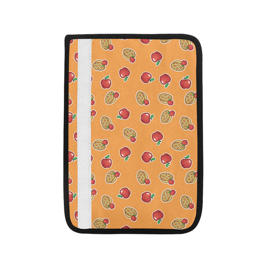 Apple Pie Pattern Print Design 02 Car Seat Belt Cover