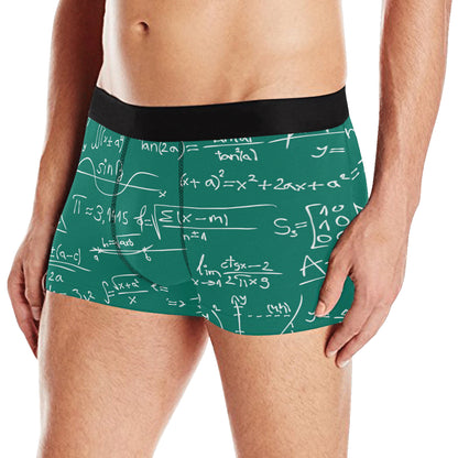 Math Pattern Print Design 01 Men's Boxer Briefs