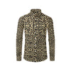 Cheetah Pattern Print Design 02 Men's Long Sleeve Shirt