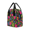 Bird Of Paradise Pattern Print Design BOP014 Insulated Lunch Bag