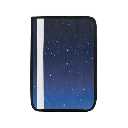 Night sky Pattern Print Design A01 Car Seat Belt Cover