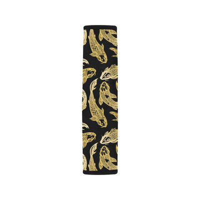 KOI Fish Pattern Print Design 03 Car Seat Belt Cover